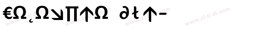 CoconPro Regular字体转换